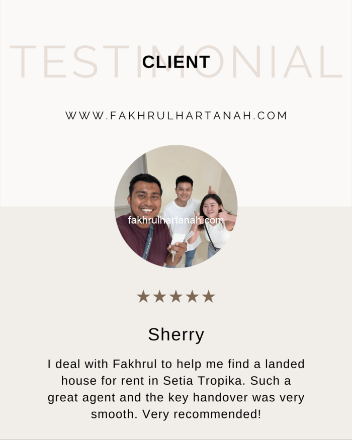 Testimoni Fakhrul Tanah 3